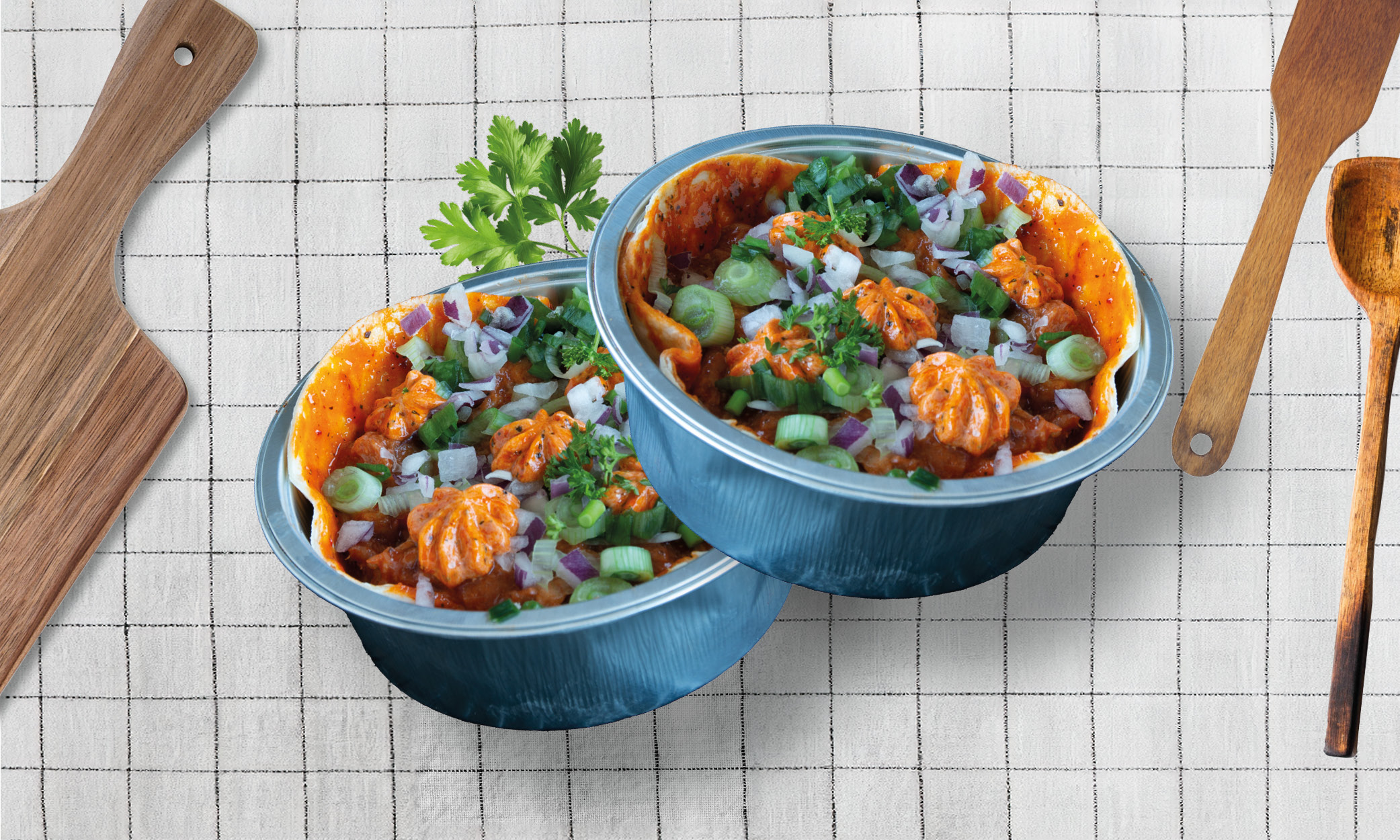 African Chicken Wrap bowl