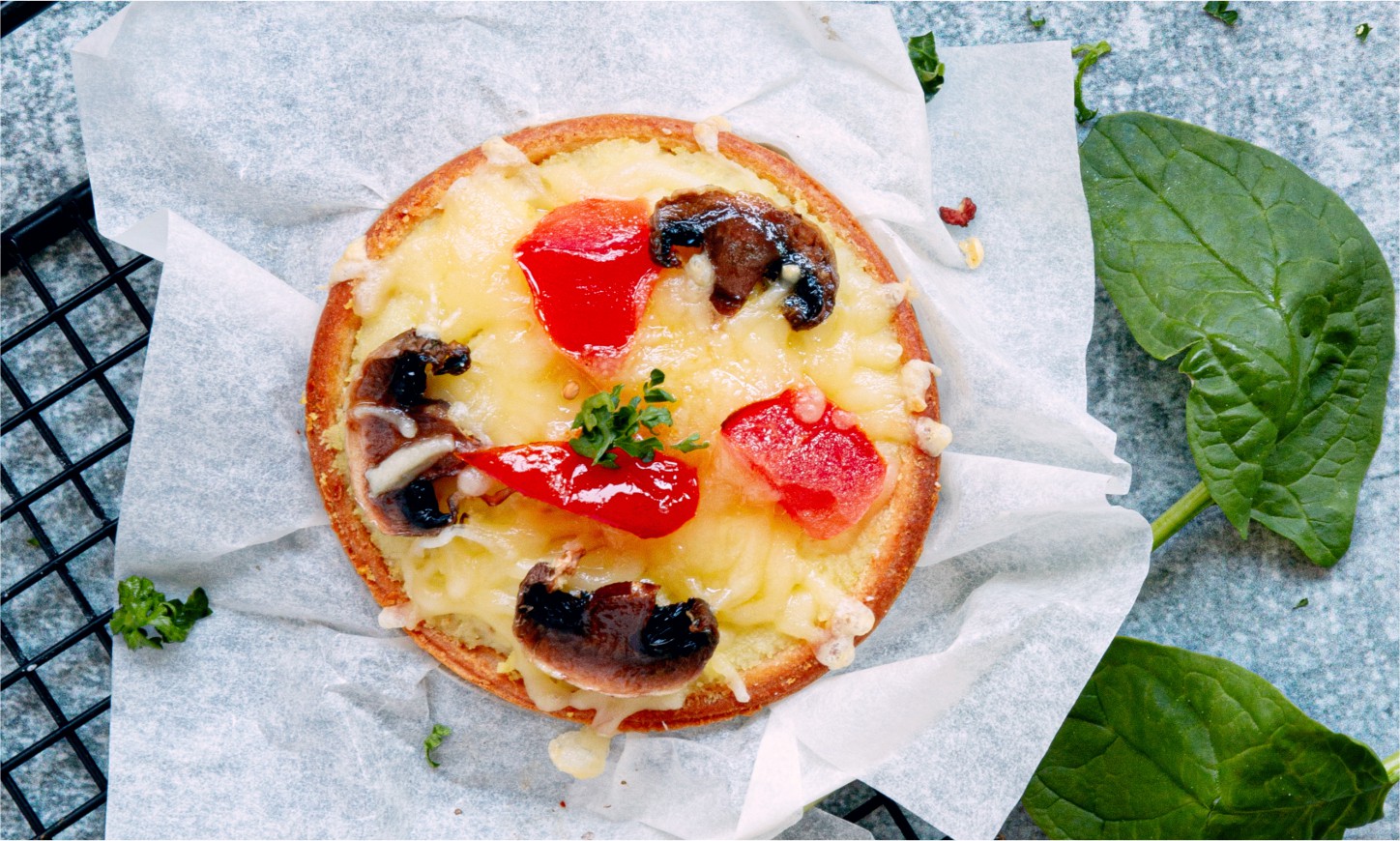 Mini quiche met varkensvlees