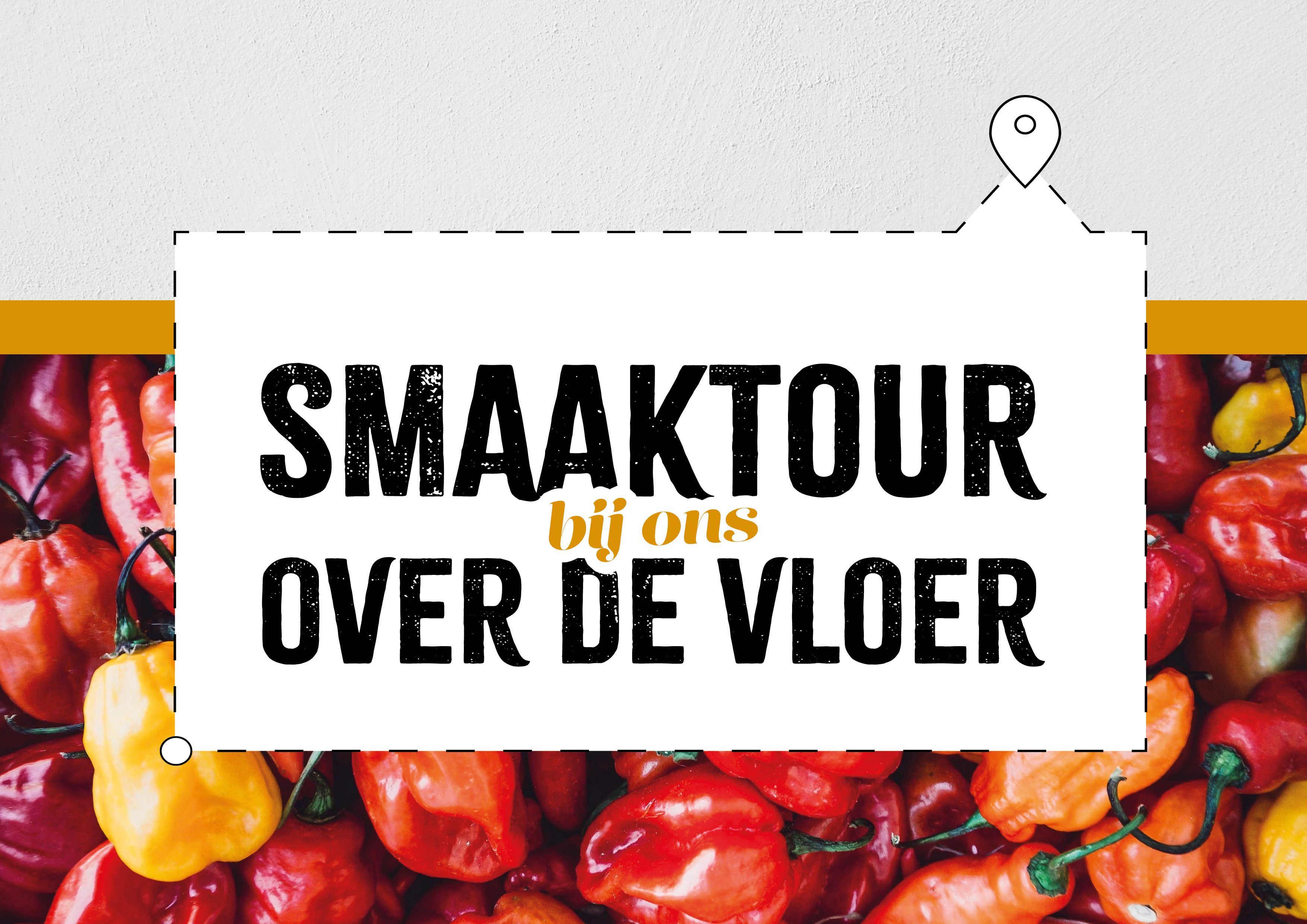 Smaaktour bij ons over de vloer