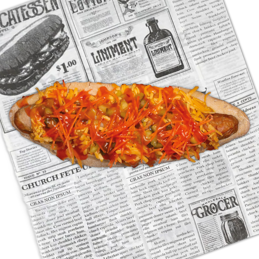 Zuid-Amerikaanse Hotdog