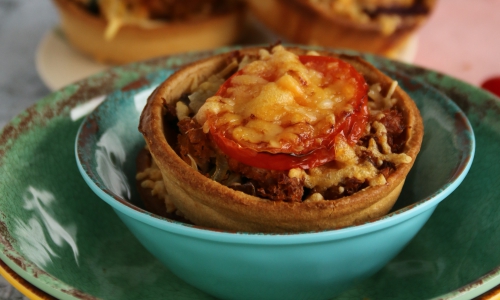 Mini quiche met witvis