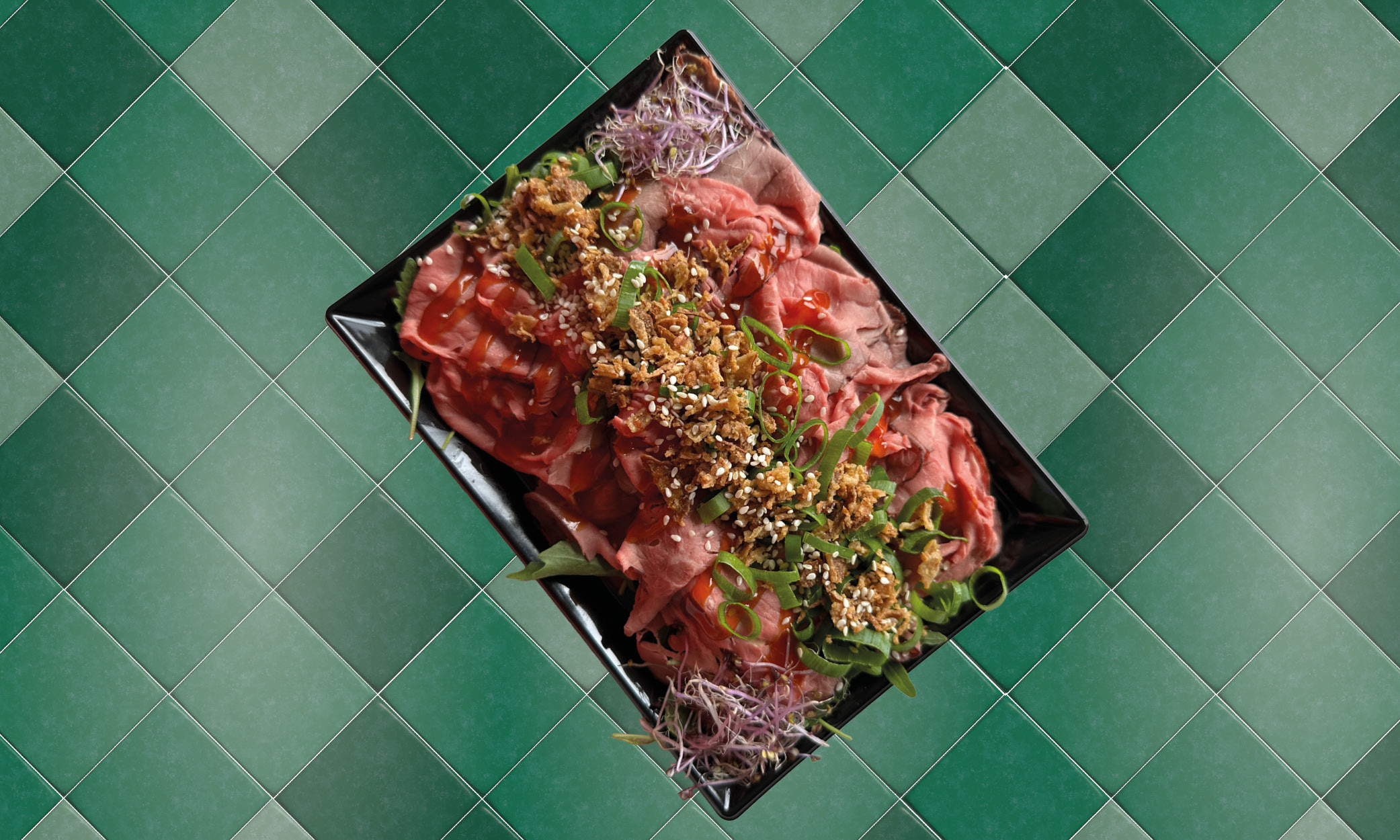Carpaccio Beef Teppanyaki