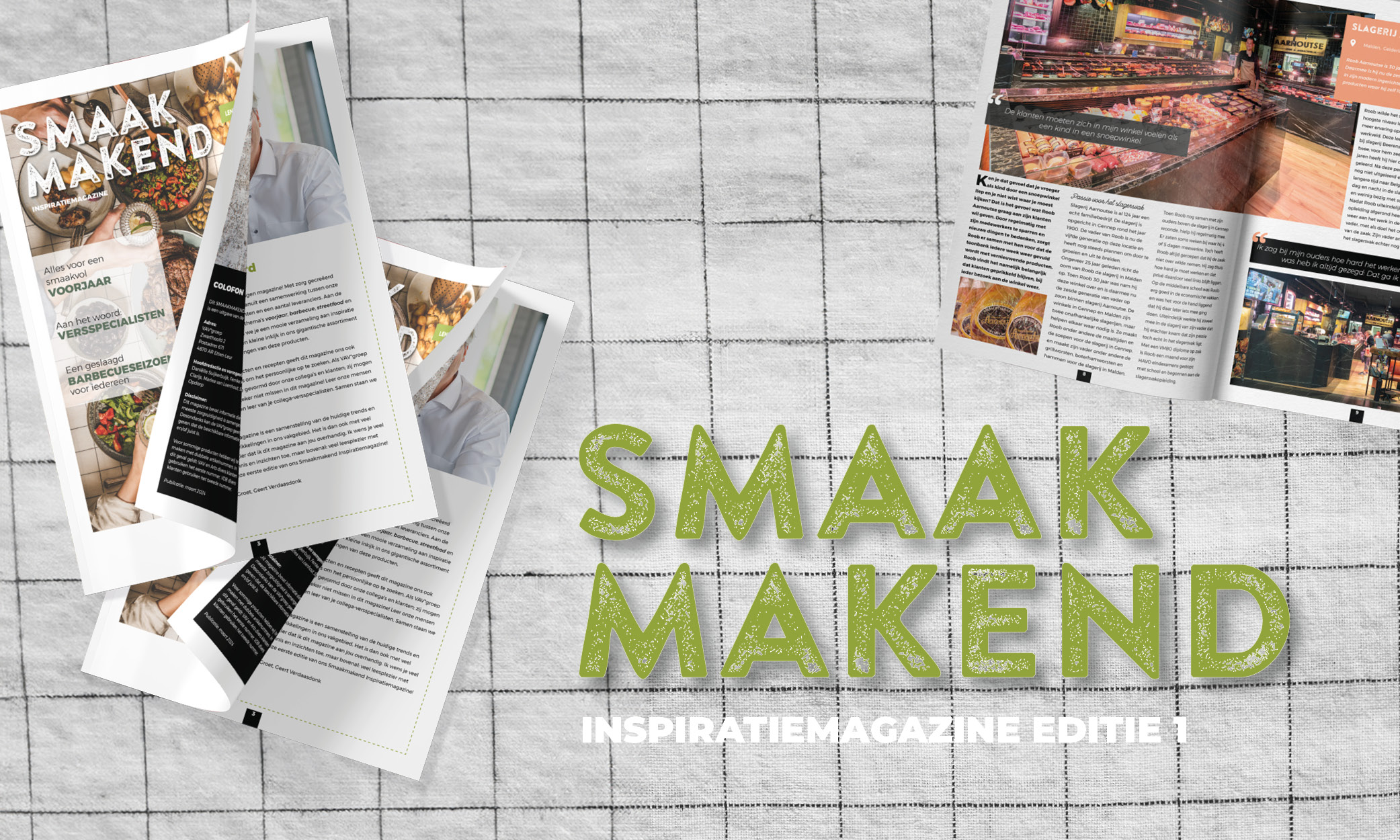 Smaakmakend Inspiratiemagazine #1 - Lente/Zomer 2024
