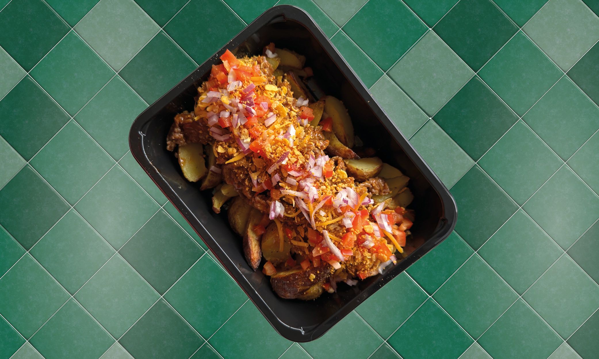 Loaded Potatoes - Mexican style
