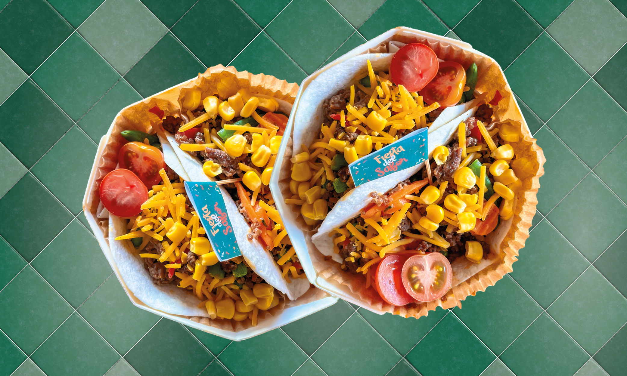 Mexicaanse gehakt taco