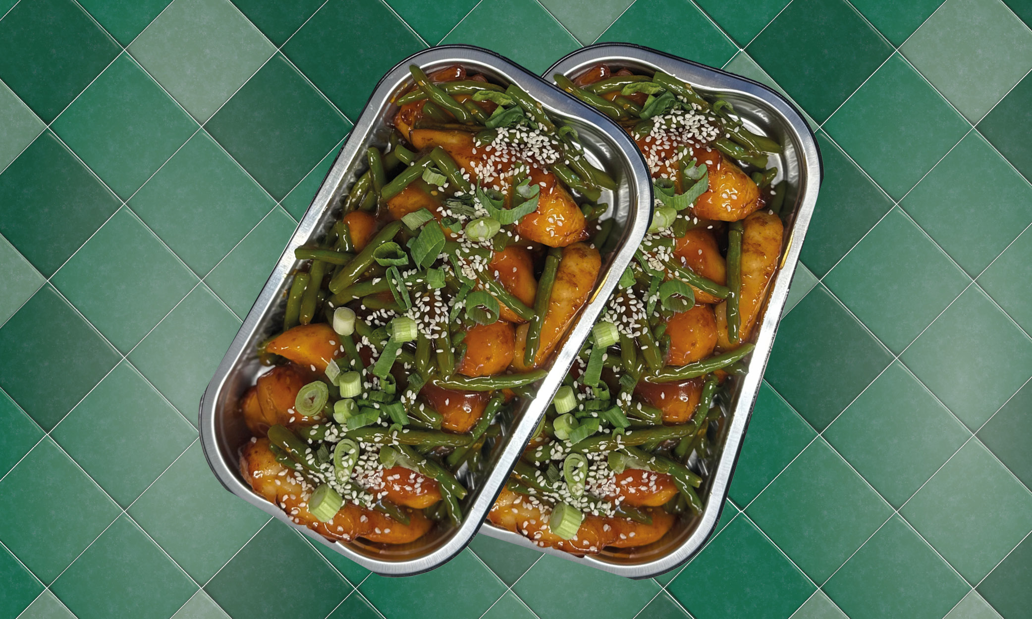 Oosterse Sesam Wokschotel