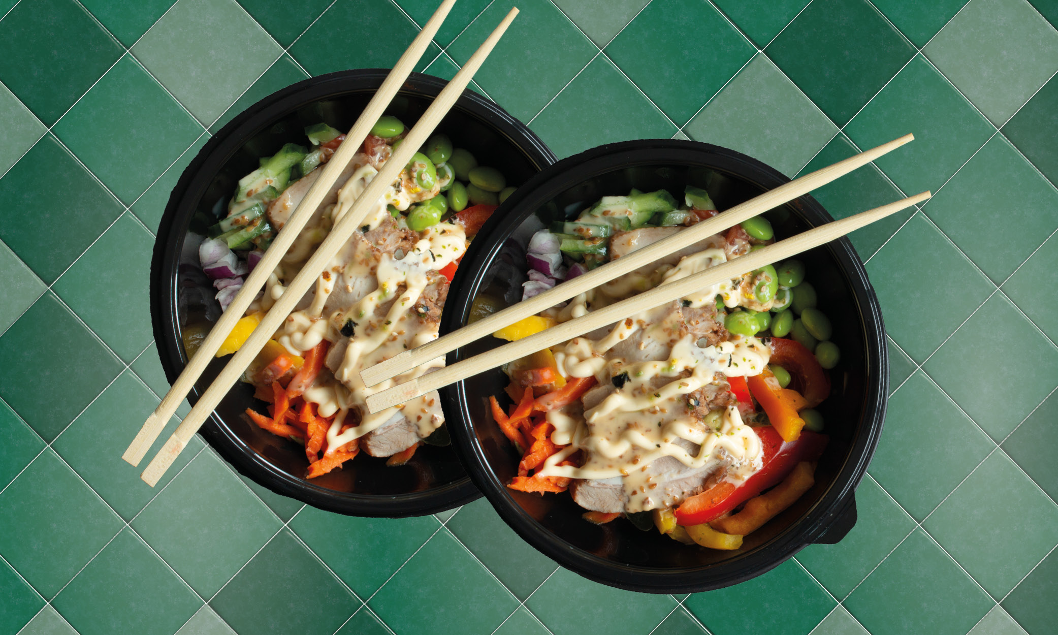 Poké Bowl Cha Sieuw